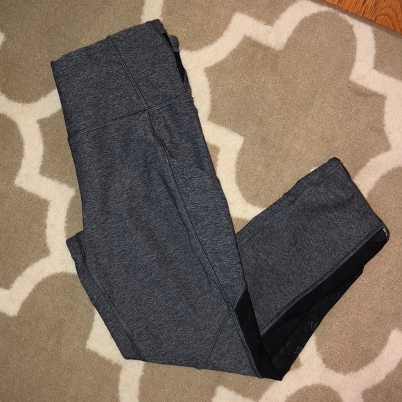 lululemon athletica Pants - Gray/Black Patterned Lulumeons🍋